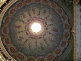 Rossini theatre - the ceiling